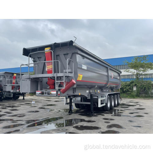  4 axles 4 Axles Tipper Rear Dump Semi Trailer Manufactory